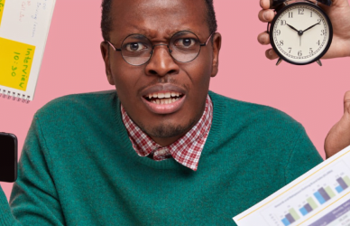 A person having issues with work life balance